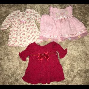 BUNDLE 6-9 month dresses